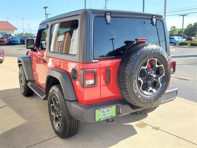 used 2021 Jeep Wrangler car, priced at $28,044