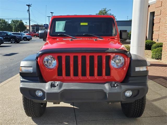 used 2021 Jeep Wrangler car, priced at $28,044