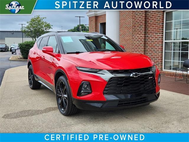 used 2022 Chevrolet Blazer car, priced at $31,169