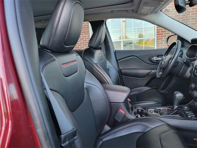 used 2019 Jeep Cherokee car, priced at $16,429