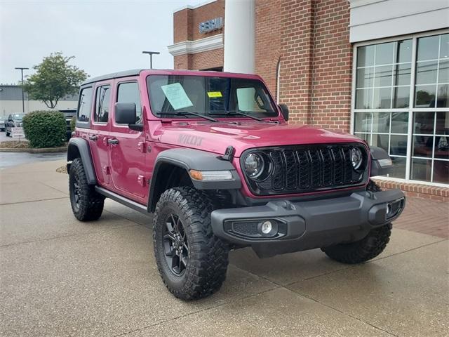 used 2024 Jeep Wrangler car, priced at $45,423