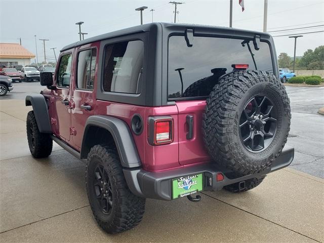 used 2024 Jeep Wrangler car, priced at $45,423