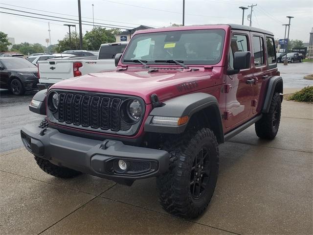 used 2024 Jeep Wrangler car, priced at $45,423