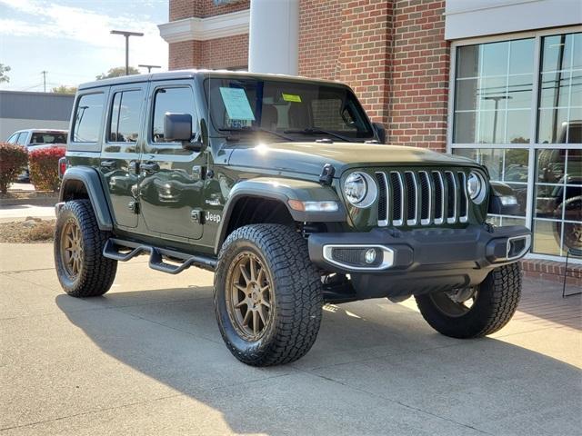 used 2021 Jeep Wrangler Unlimited car, priced at $34,990