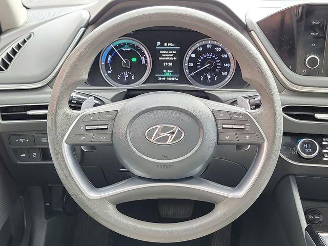 used 2021 Hyundai Sonata Hybrid car, priced at $14,201