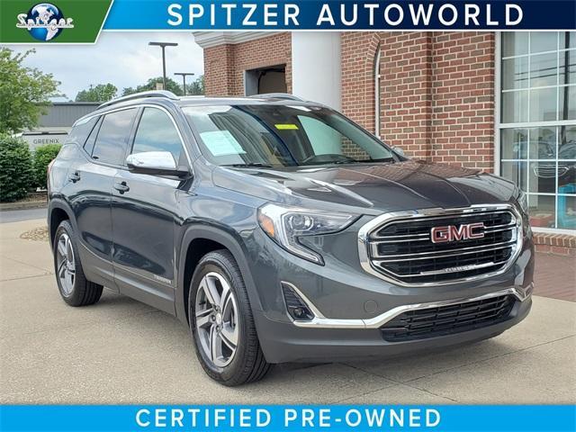 used 2021 GMC Terrain car, priced at $21,571