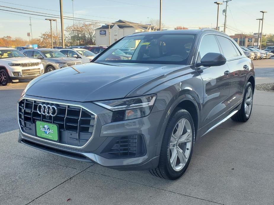 used 2020 Audi Q8 car, priced at $37,875