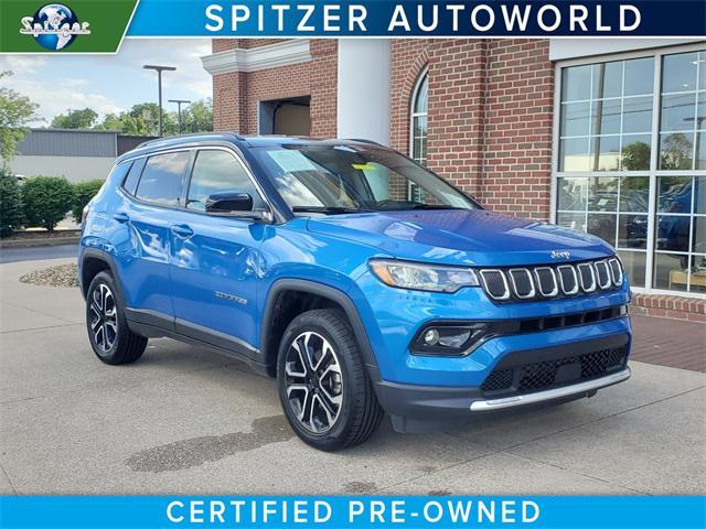used 2022 Jeep Compass car, priced at $21,285