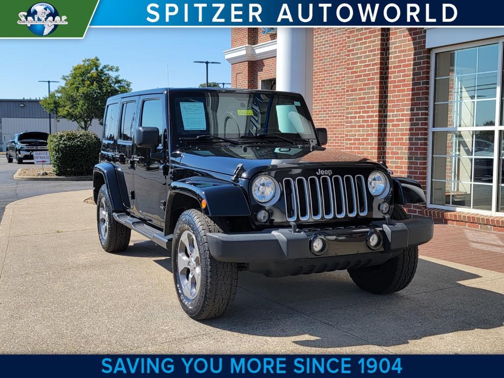 used 2018 Jeep Wrangler JK Unlimited car, priced at $19,147