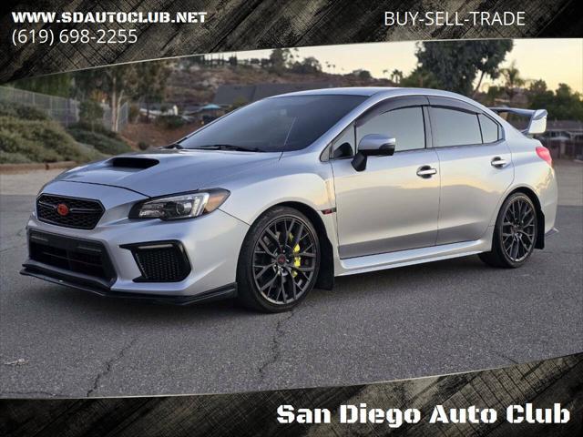 used 2018 Subaru WRX STI car, priced at $27,995