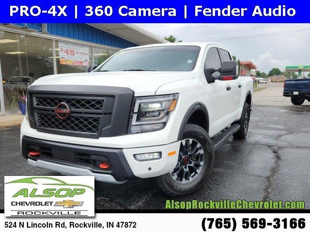 used 2023 Nissan Titan car, priced at $39,955