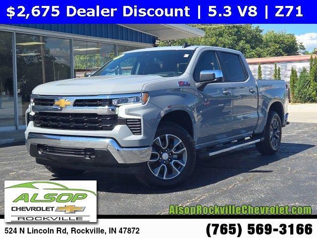 new 2024 Chevrolet Silverado 1500 car, priced at $55,056