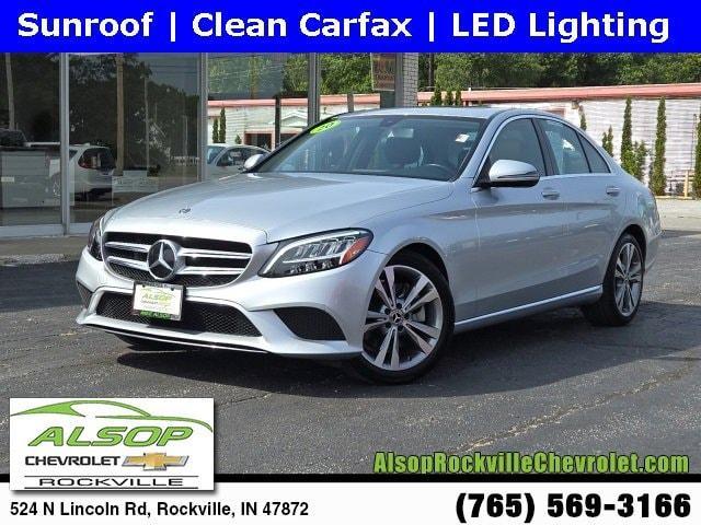 used 2020 Mercedes-Benz C-Class car, priced at $26,452