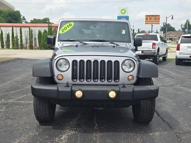 used 2016 Jeep Wrangler Unlimited car, priced at $16,793