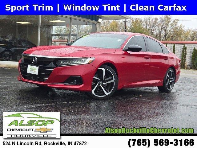 used 2021 Honda Accord car, priced at $24,943