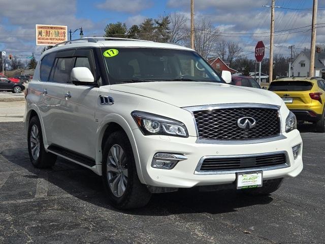 used 2017 INFINITI QX80 car, priced at $18,401