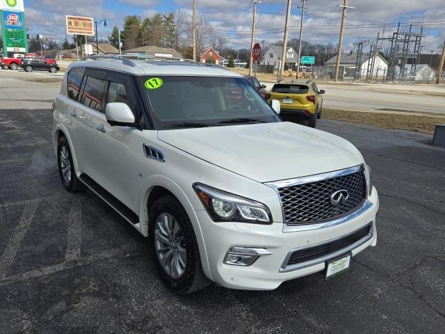 used 2017 INFINITI QX80 car, priced at $18,401