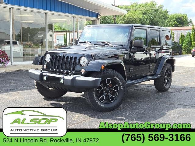 used 2017 Jeep Wrangler Unlimited car, priced at $23,153