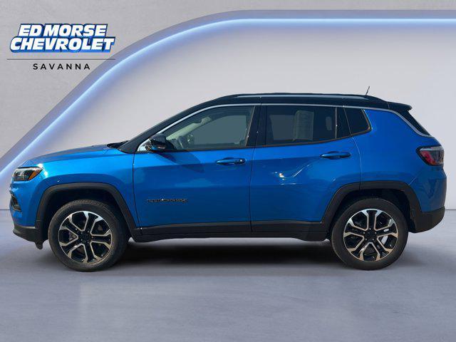 used 2022 Jeep Compass car, priced at $24,995