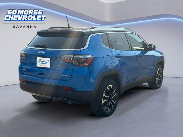 used 2022 Jeep Compass car, priced at $24,995