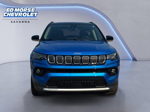 used 2022 Jeep Compass car, priced at $24,995