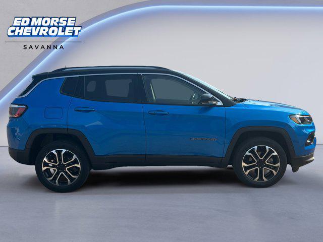 used 2022 Jeep Compass car, priced at $24,995