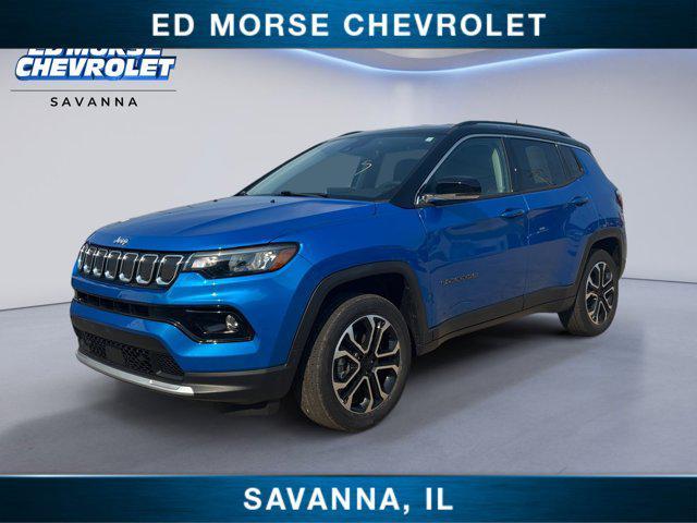used 2022 Jeep Compass car, priced at $24,995