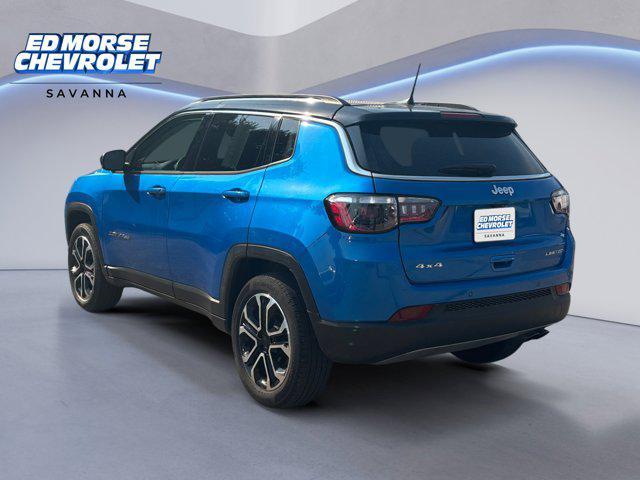 used 2022 Jeep Compass car, priced at $24,995