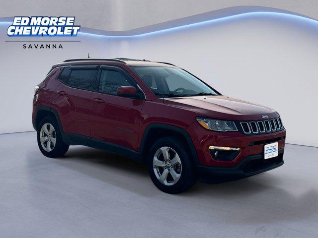 used 2018 Jeep Compass car, priced at $10,495