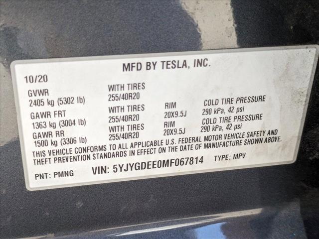 used 2021 Tesla Model Y car, priced at $28,995