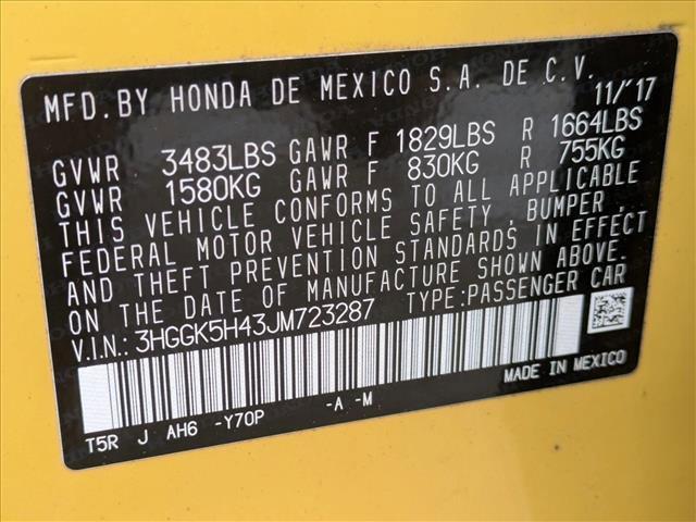 used 2018 Honda Fit car, priced at $15,695