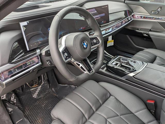 used 2024 BMW 740 car, priced at $105,895