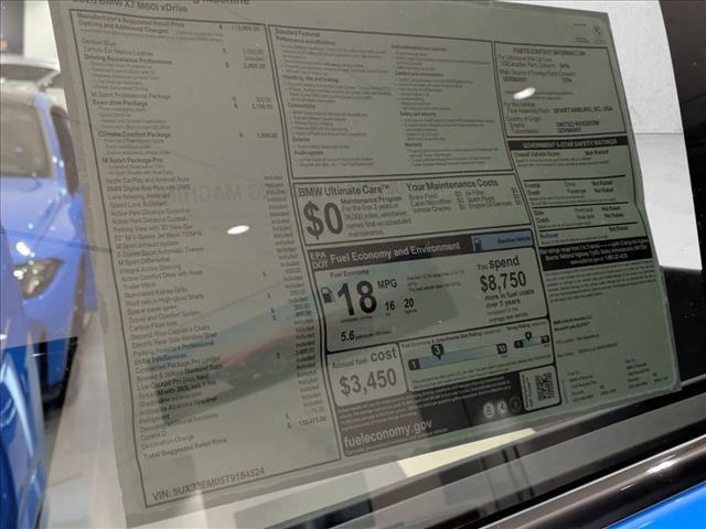 new 2026 BMW X7 car, priced at $132,475