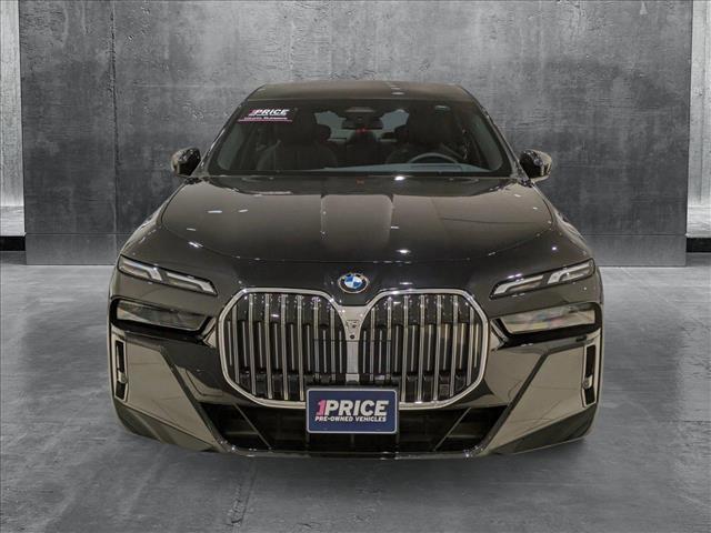 used 2024 BMW 740 car, priced at $94,083