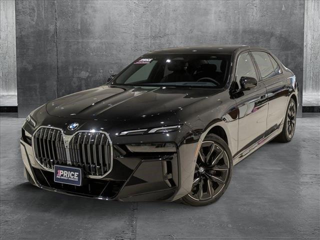 used 2024 BMW 740 car, priced at $94,083