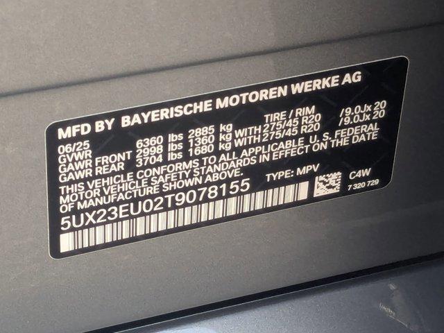 new 2026 BMW X5 car, priced at $76,350