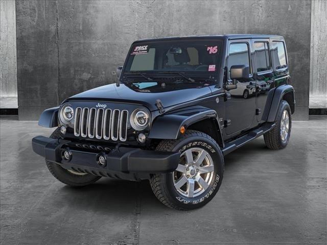 used 2016 Jeep Wrangler Unlimited car, priced at $25,580