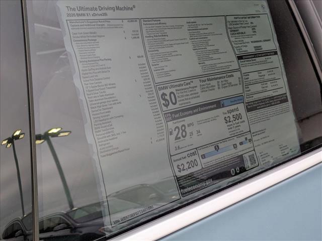 new 2026 BMW X1 car, priced at $47,325