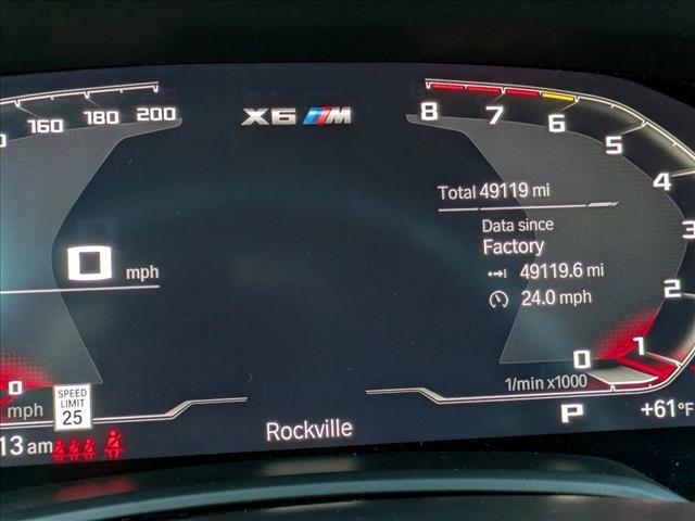 used 2023 BMW X6 M car, priced at $72,793