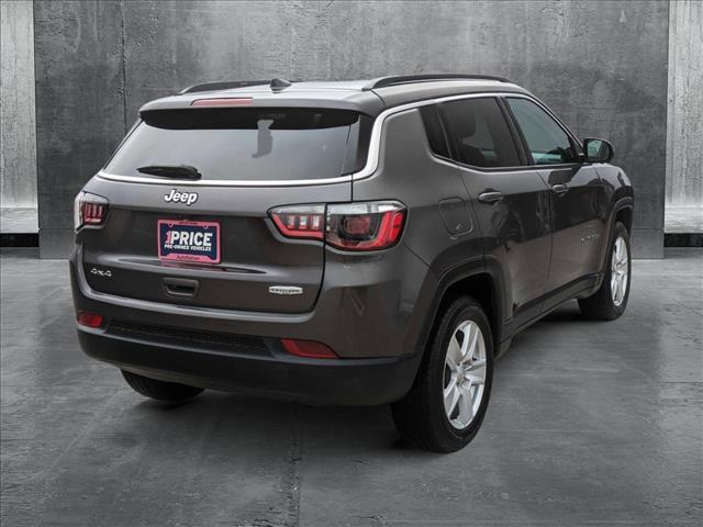 used 2022 Jeep Compass car, priced at $22,185