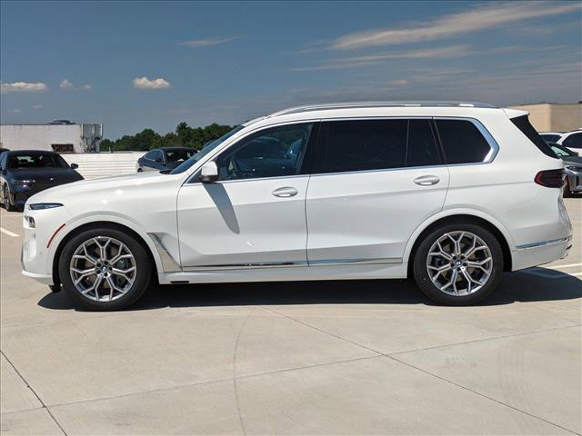 new 2025 BMW X7 car, priced at $91,525