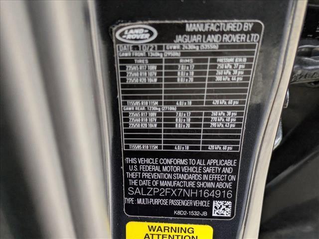 used 2022 Land Rover Range Rover Evoque car, priced at $29,250