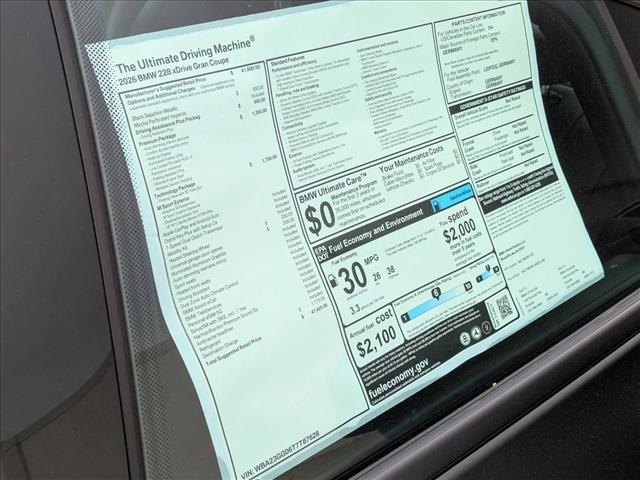 new 2026 BMW 228 Gran Coupe car, priced at $47,425