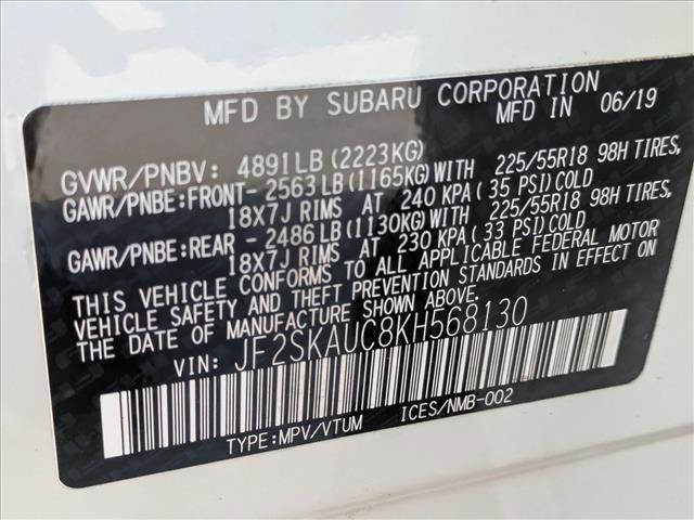used 2019 Subaru Forester car, priced at $19,595