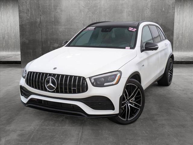 used 2022 Mercedes-Benz AMG GLC 43 car, priced at $42,802