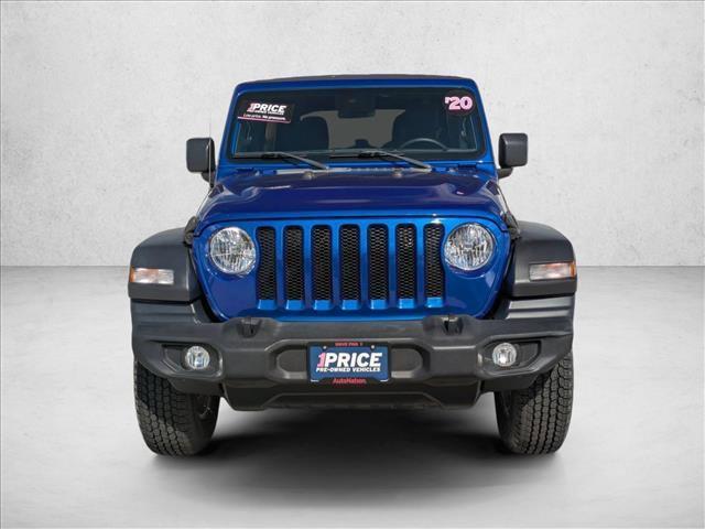 used 2020 Jeep Wrangler Unlimited car, priced at $25,695