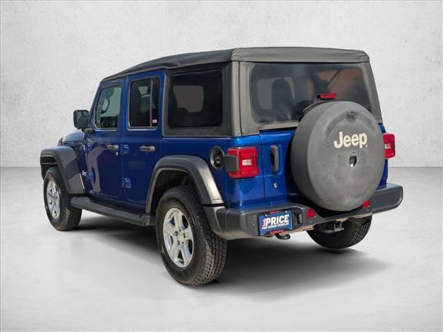 used 2020 Jeep Wrangler Unlimited car, priced at $25,695