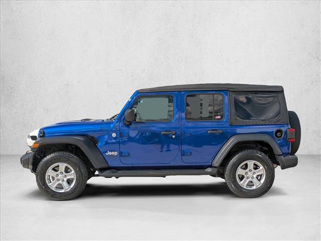 used 2020 Jeep Wrangler Unlimited car, priced at $25,695