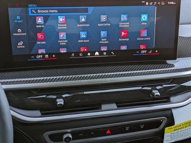 new 2025 BMW X5 M car, priced at $140,075