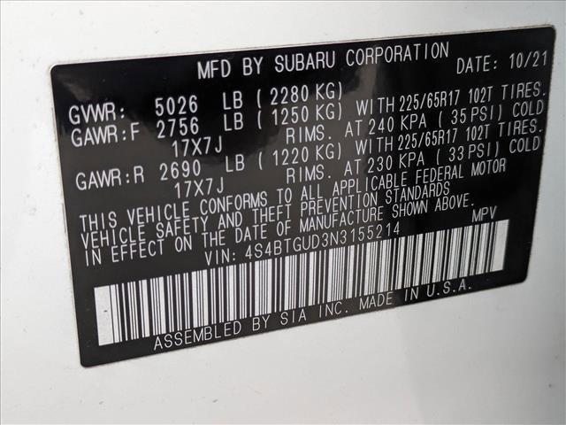 used 2022 Subaru Outback car, priced at $27,495